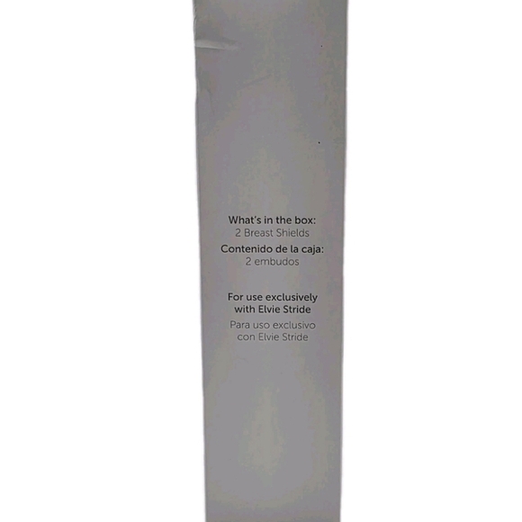 Elvie Stride Pump Clear Breast Shields Size 28mm 2 Pack BPA NEW Breast Feeding - Picture 5 of 7